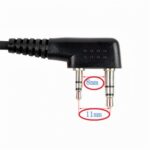 BAOFENG uv-82 orijinal çift PTT kulaklık mikrofonlu UV 82 UV82L UV-89 Telsiz Kulaklığı - Görsel 5